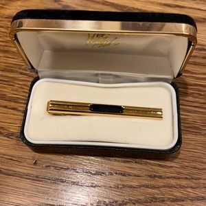 Lord and Taylor Onyx Tie Clip